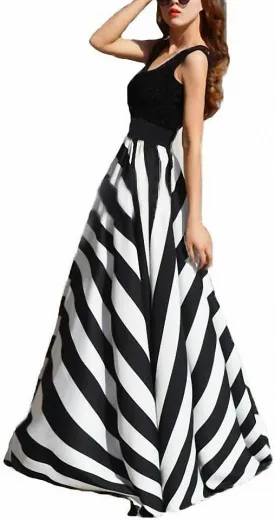 Afibi Women Chiffon Mopping Floor Length Big Hem Solid Beach High Waist Maxi Skirt