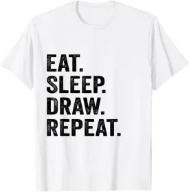 Artist Drawing T-Shirt