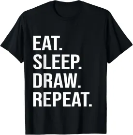 Artist Drawing T-Shirt