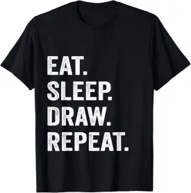 Artist Drawing T-Shirt