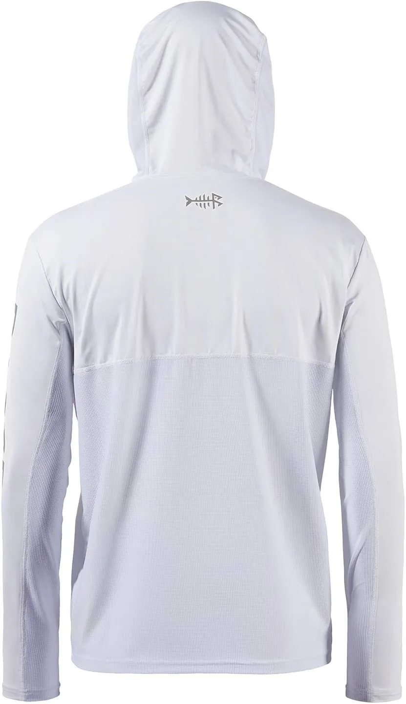 BASSDASH UPF 50  Mens UV Sun Protection Long Sleeve Performance Fishing Hoodie Hooded Shirts