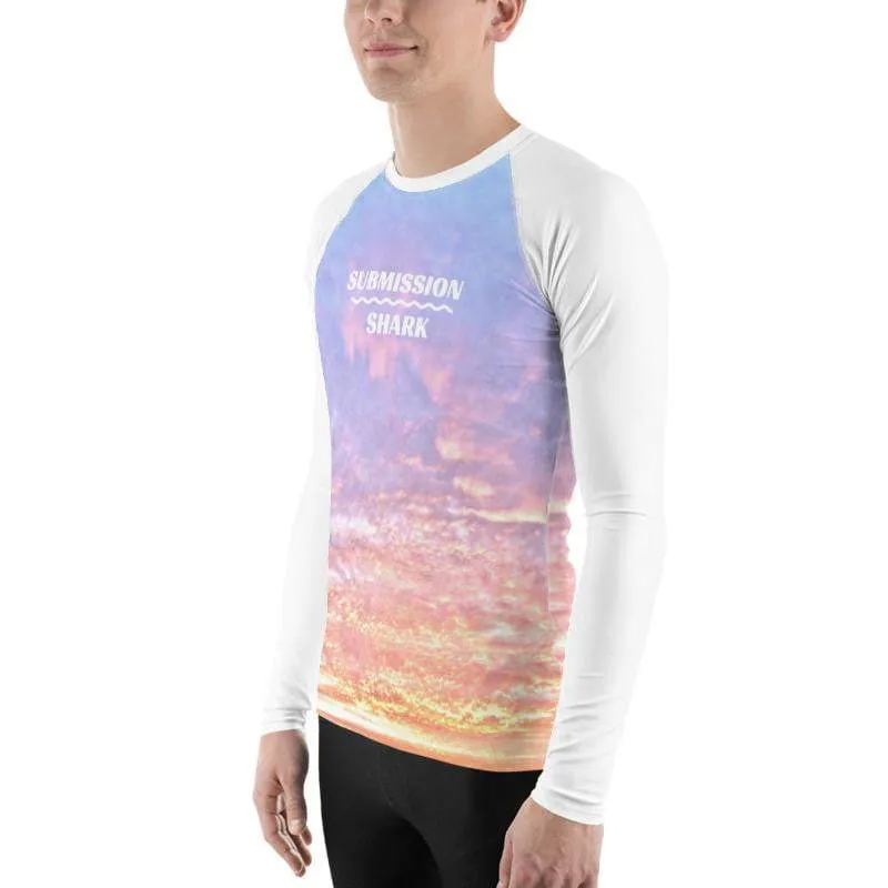 Blush Heaven ~ Men's BJJ Rash Guard