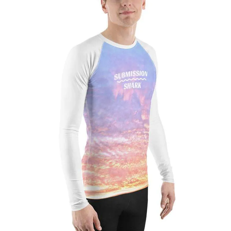 Blush Heaven ~ Men's BJJ Rash Guard