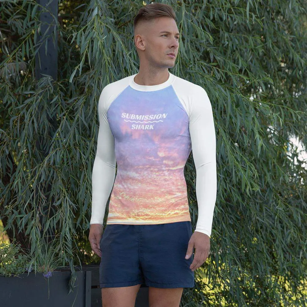 Blush Heaven ~ Men's BJJ Rash Guard