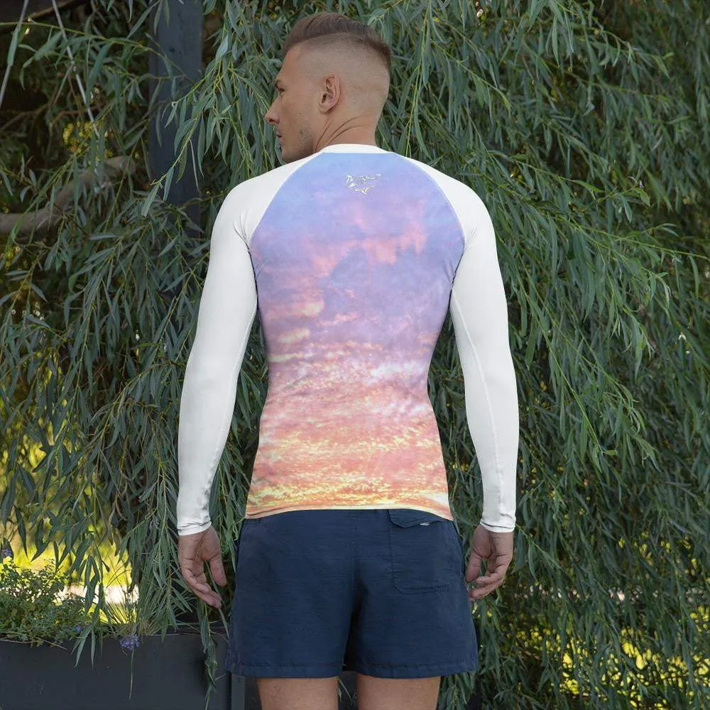 Blush Heaven ~ Men's BJJ Rash Guard