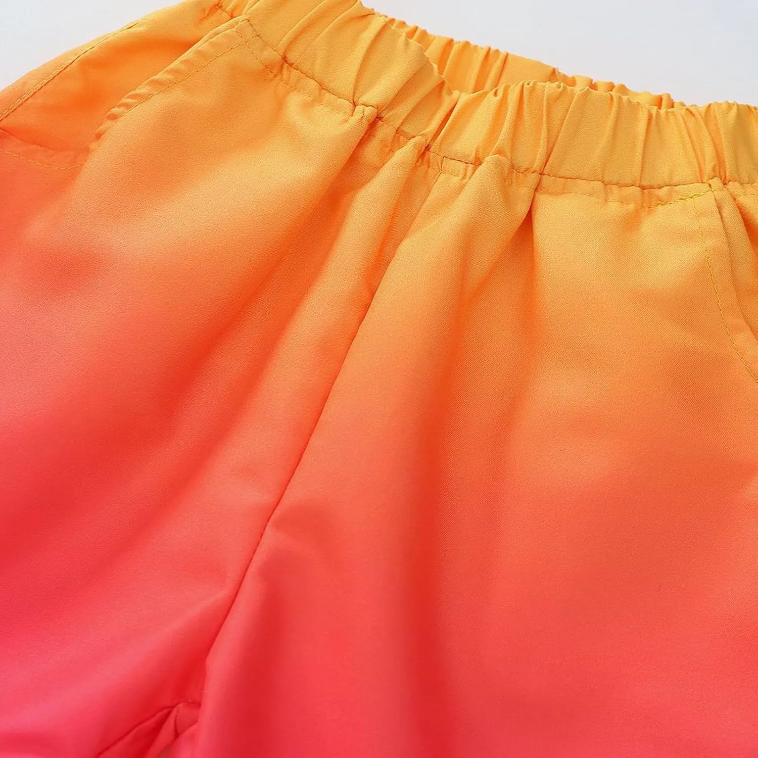 Boys Pull On Preppy Shorts Girls Cotton Elastic Quick Dry Athletic Running Shorts Kids Casual Summer Clothes with