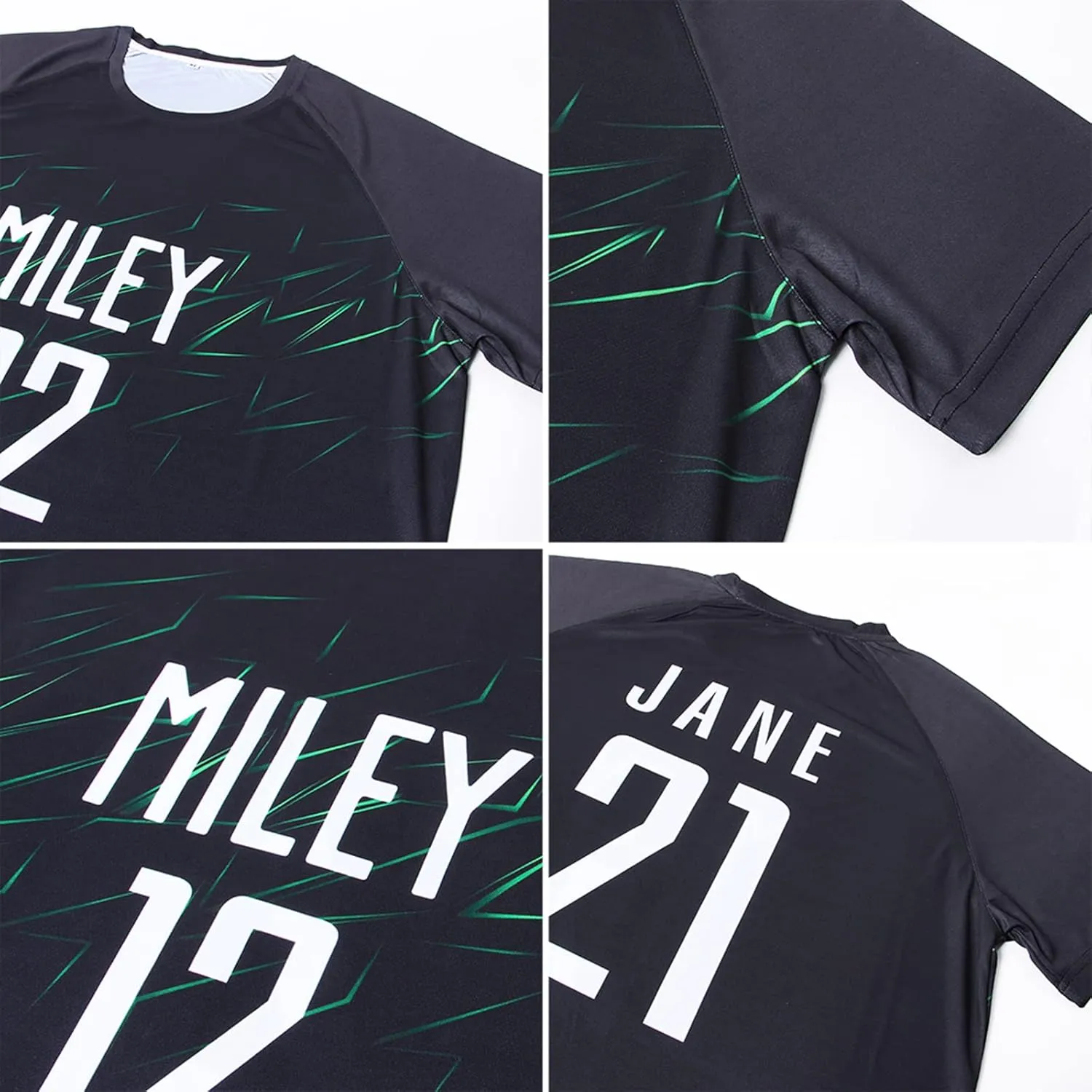 Custom Men Women Youth Soccer Jersey Personalized Boys Soccer Shirts and Shorts with Team Name Number Logo