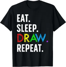 Cute Drawing Design For Men Women Kids Sketch Artist Drawing T-Shirt