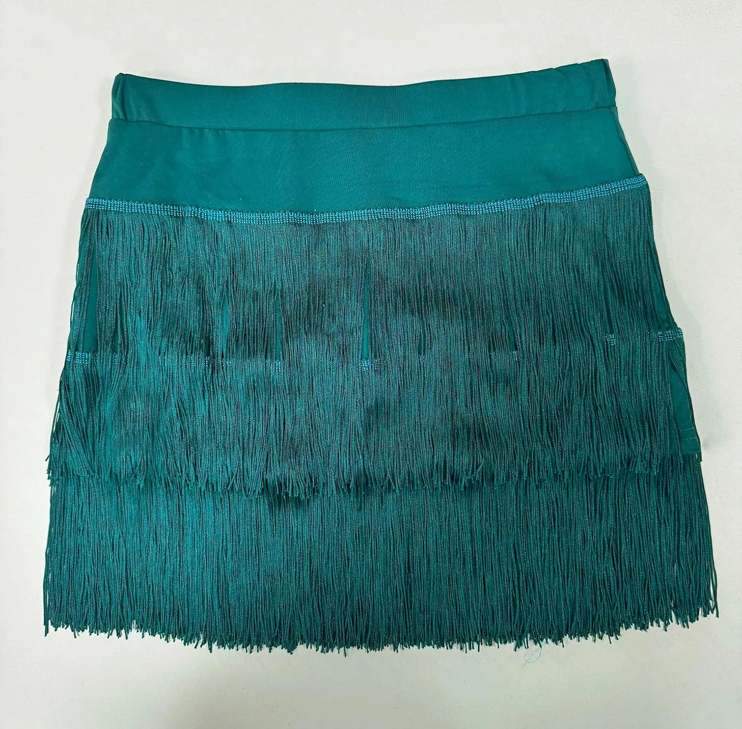 Fringe Dance Skirts for Women Teens Ballroom Latin Salsa Skirt Festive Rave Sexy Mini Shorts Skirt