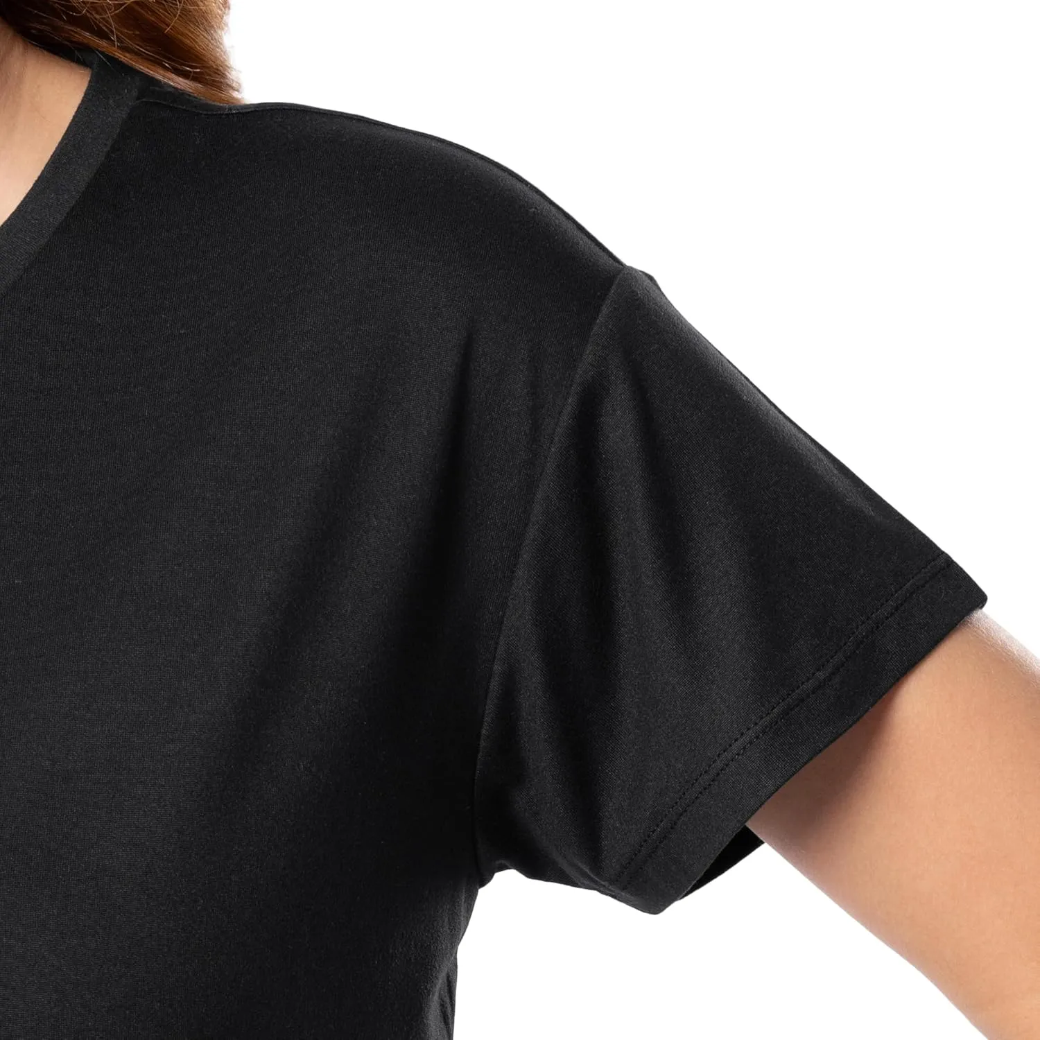Fruit of the Loom Women's Drop Shoulder Tee and Convertible Waist Sleep Set