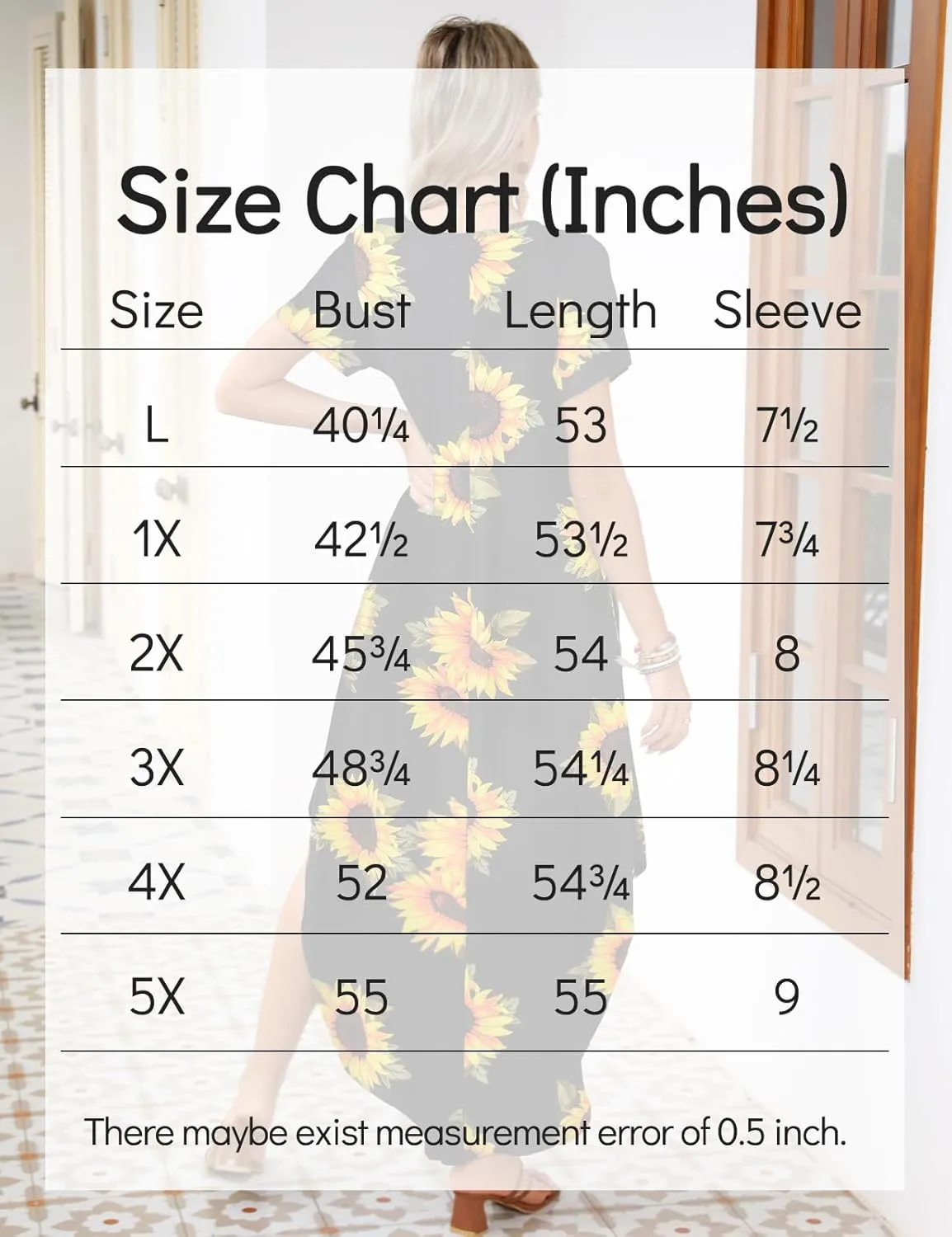JollieLovin Womens Plus Size Casual Summer Maxi Dress Short Sleeve Crew Neck T-Shirt Loose Beach Sundress