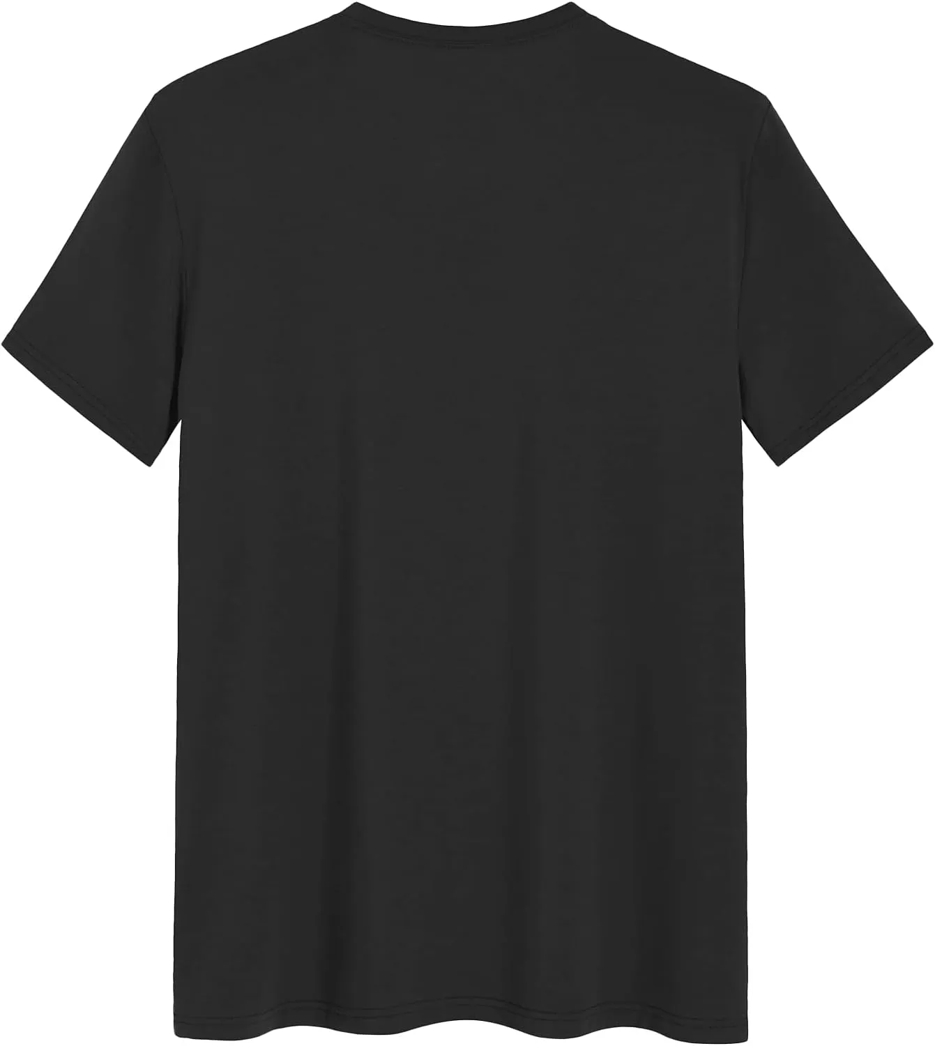 Latuza Men's Viscose Crew Neck Short Sleeves Pajama Sleep Shirt