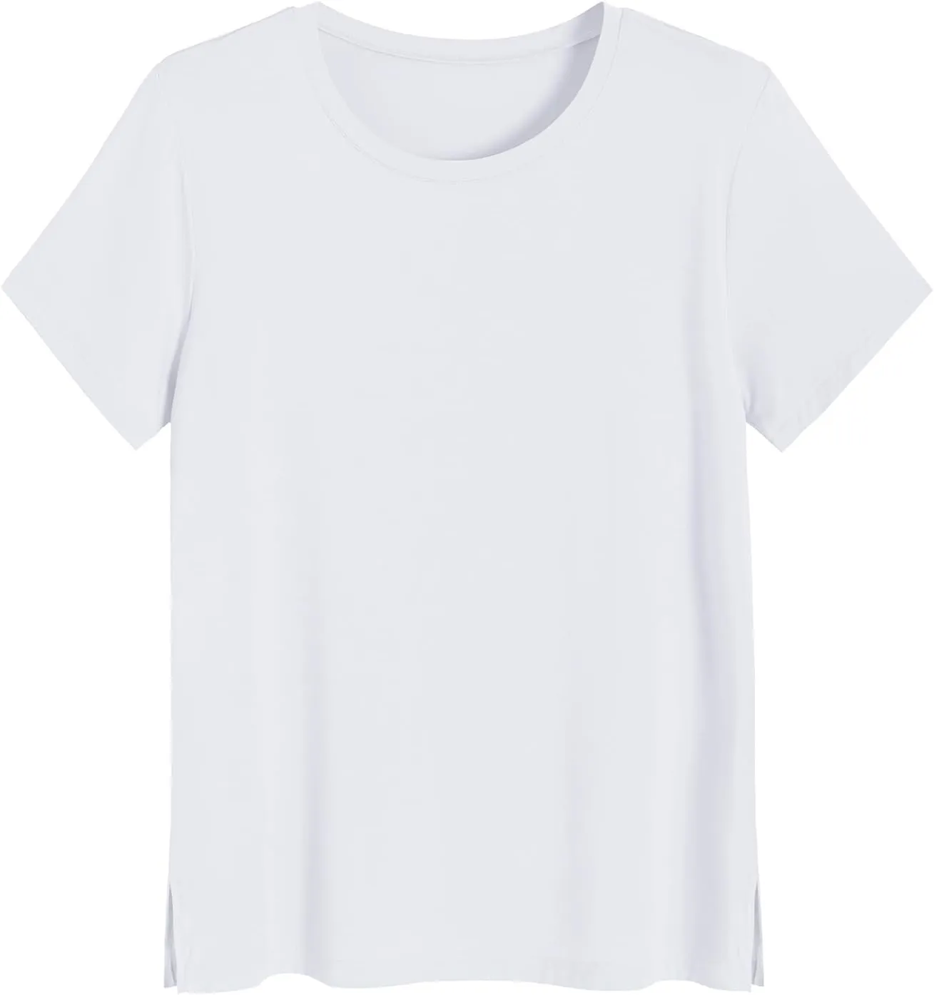 Latuza Women's Viscose Pajama Top Crew Neck Sleep T-Shirt