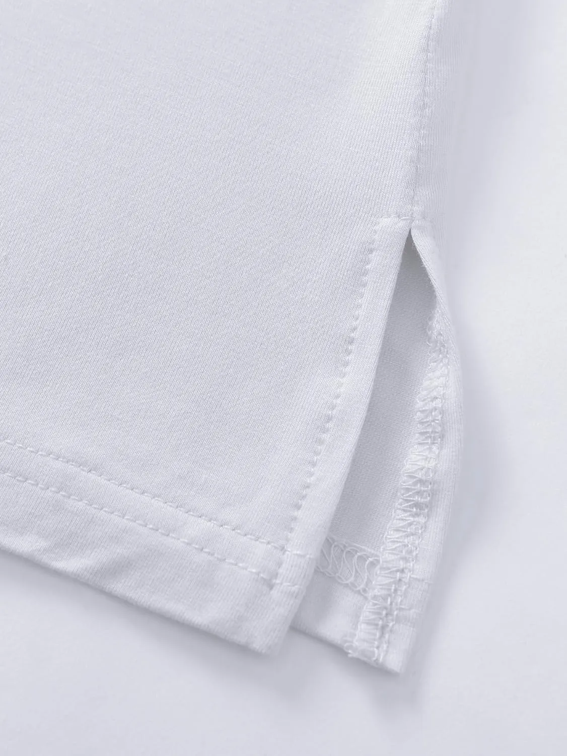 Latuza Women's Viscose Pajama Top Crew Neck Sleep T-Shirt