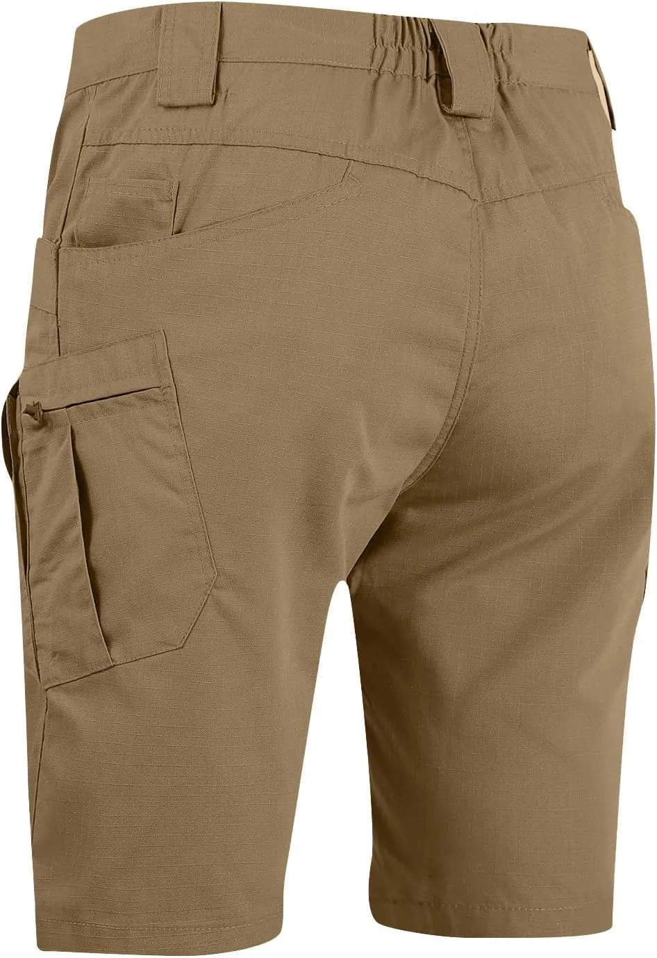 lcyhony Tactical Shorts for Men Lightweight Quick Dry Knee Length Cargo Shorts Casual Print Hiking Pants with Multi Pockets