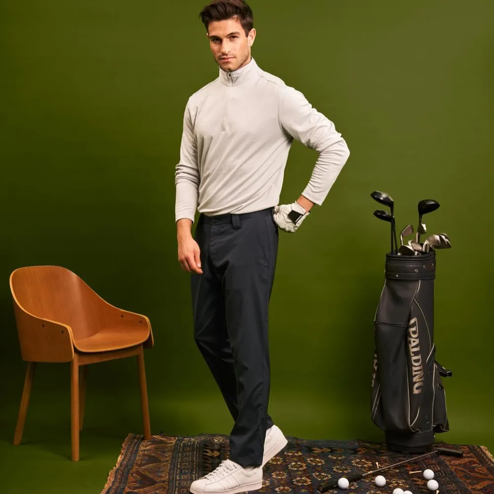 Long Sleeve Golf Shirt Men 1/4 Zip Pullover Mens Long Sleeve Sun Protection Shirts UPF 50 Lightweight Athletic Pullover