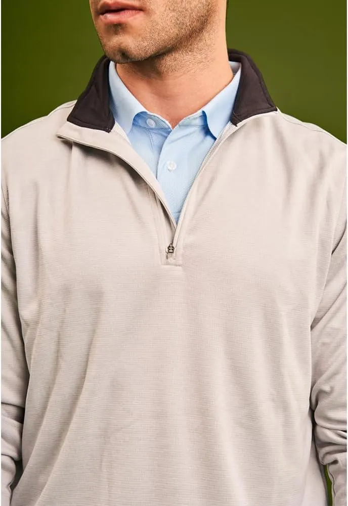 Long Sleeve Golf Shirt Men 1/4 Zip Pullover Mens Long Sleeve Sun Protection Shirts UPF 50 Lightweight Athletic Pullover