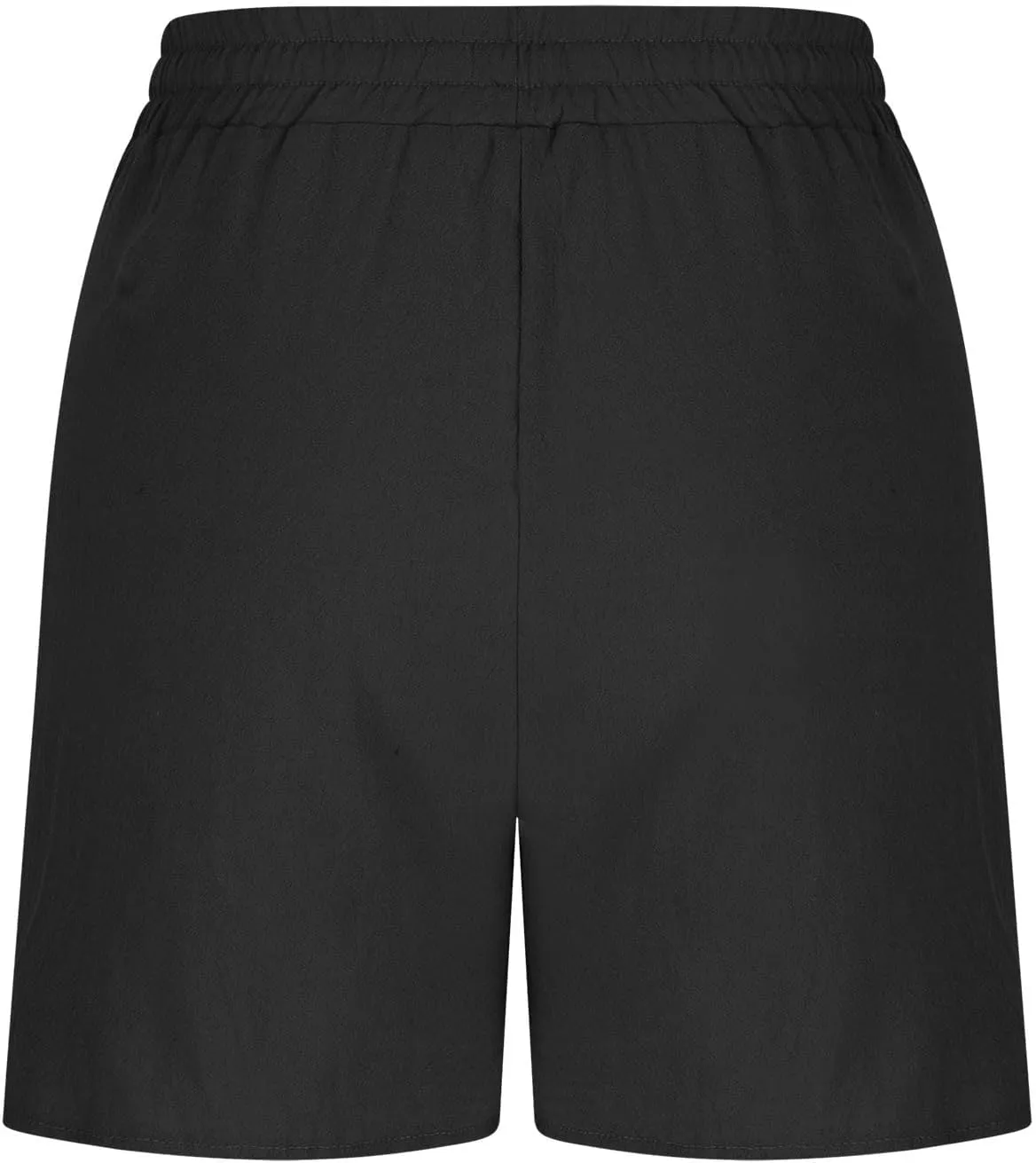 Lounge Shorts for Women Drawstring Summer Pull on Shorts Elastic High Waisted Wide Leg Short Beach Pants with Pockets