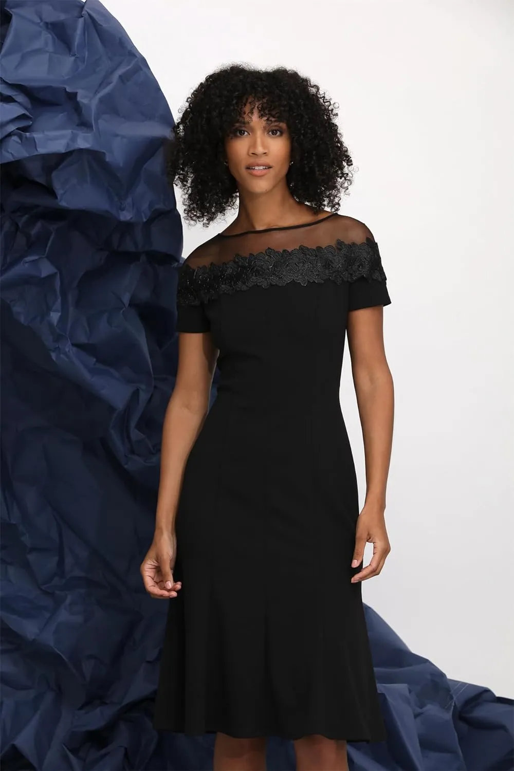 Maggy London Women's Illusion Dress Occasion Event Party Holiday Cocktail