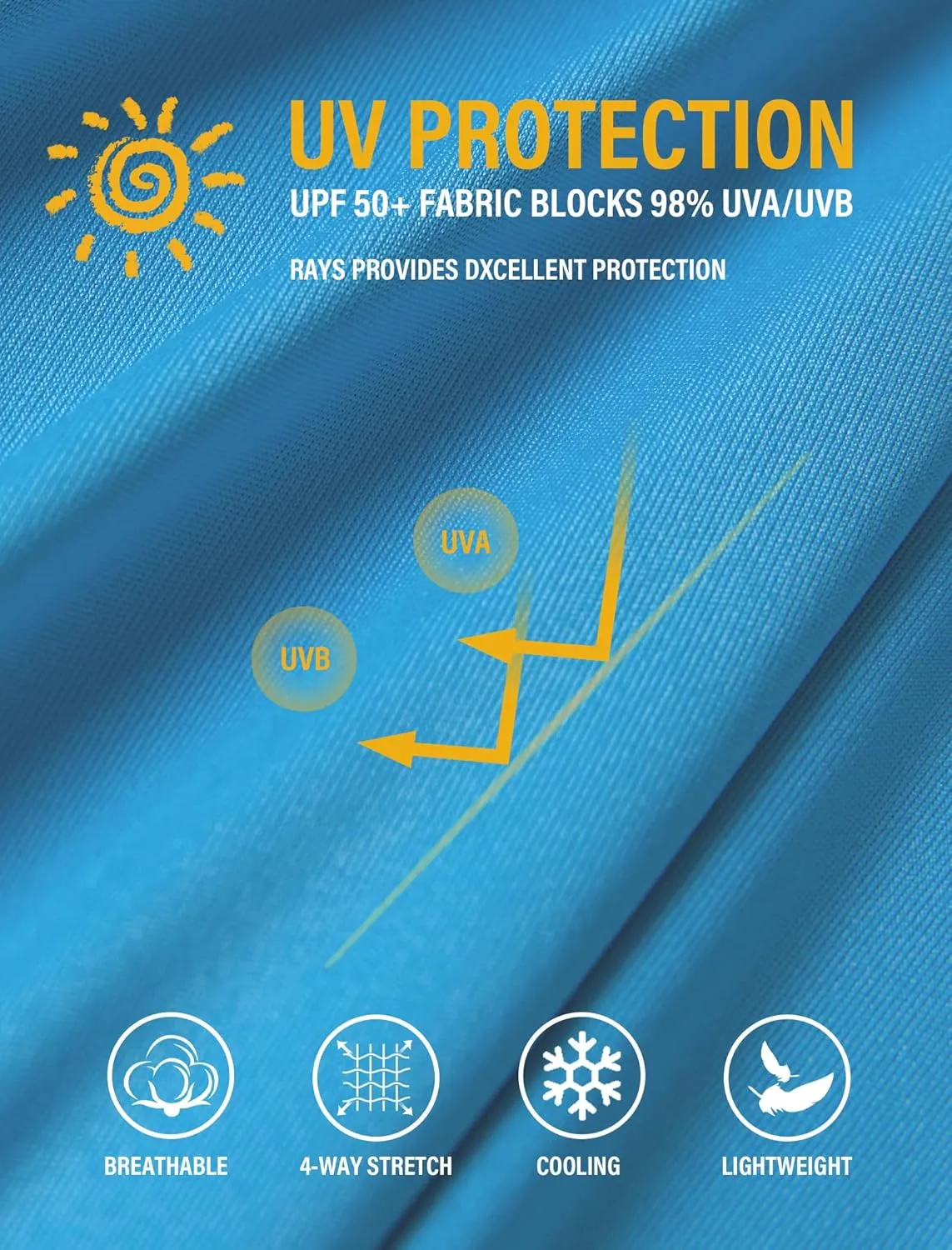 Men's UPF 50  Sun Protection Hoodie Fishing Shirts Long Sleeve Rash Guard SPF UV Shirt with Thumbhole