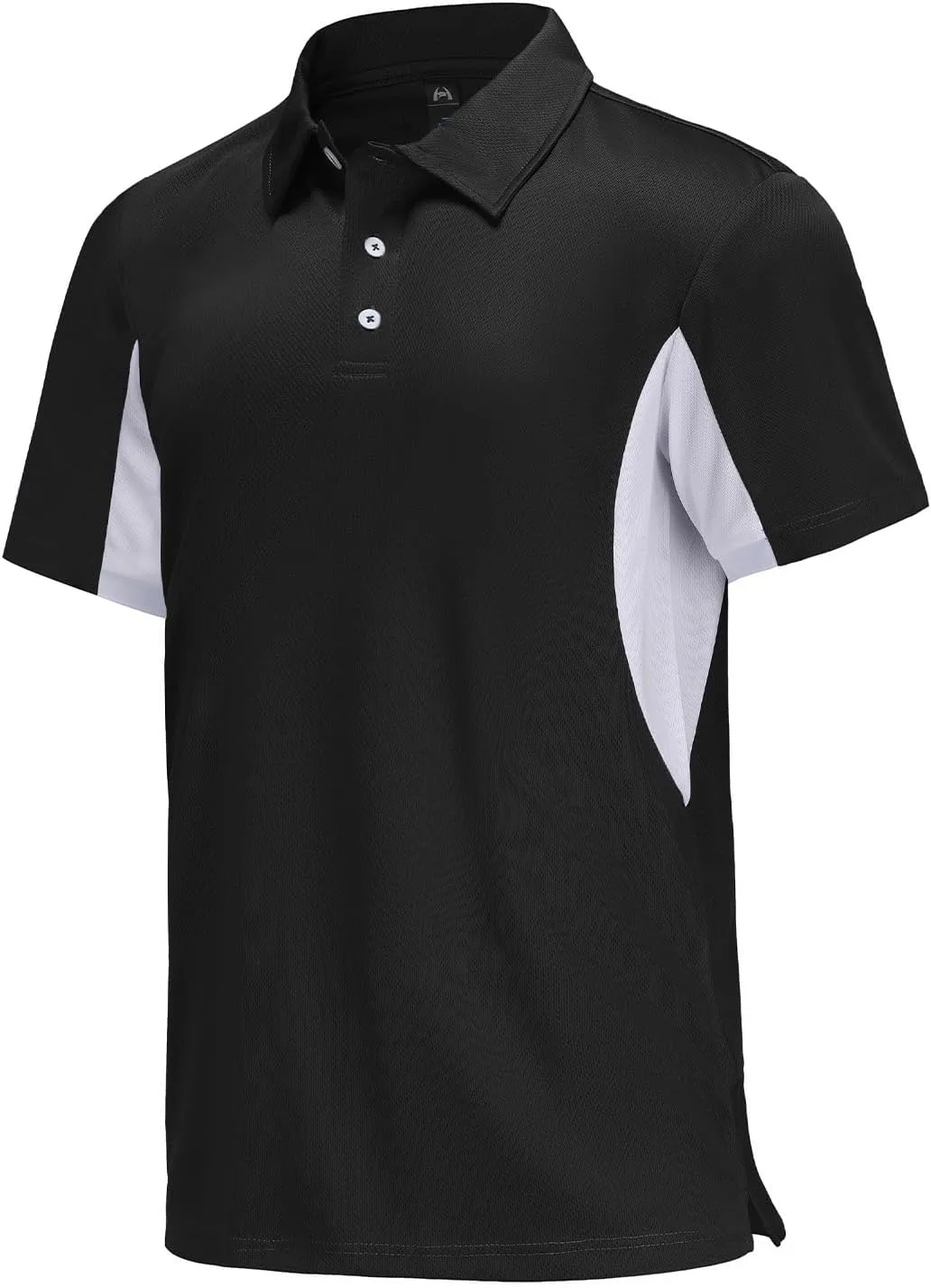MOHEEN Men's Moisture-Wicking Golf Polo Shirts - Sun Protection Dry Fit M-7XL
