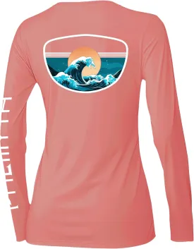 Palmyth Fishing Shirts for Women UPF 50  Sun Protection Long Sleeve T-Shirt