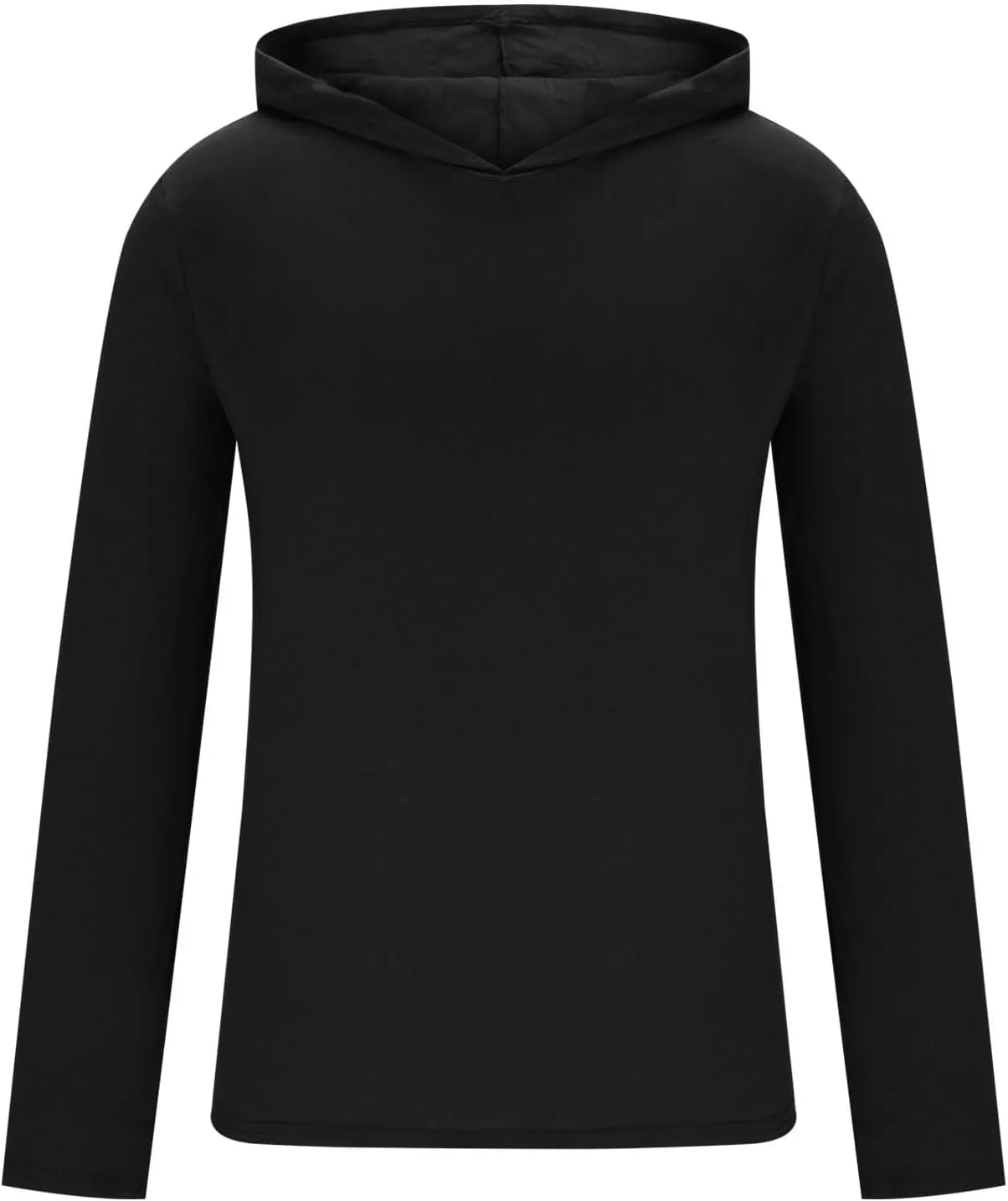 Sun Protection Hoodie Shirts Running Cotton Compression Shirts Long Sleeve Stretch Rash Guard for Beach Swimming